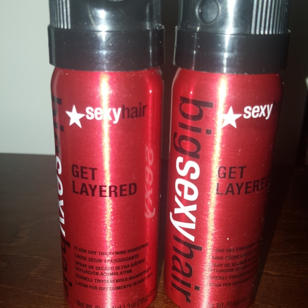Travel size hairspray